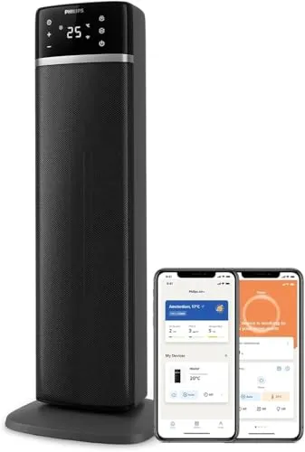 Philips Calefactor Series 5000 - Aquecedor Inteligente com IA e Tecnologia Cerâmica