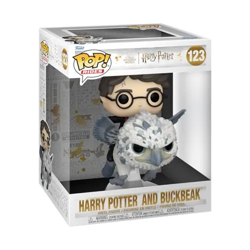 Funko Pop! Rides Deluxe Harry Potter & Buckbeak - Prisioneiro de Azkaban