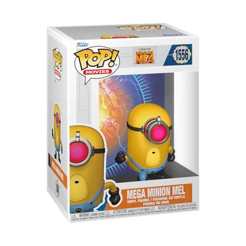 Funko Pop! Super Mel - Despicable Me 4 Figura Colecionável em Vinil