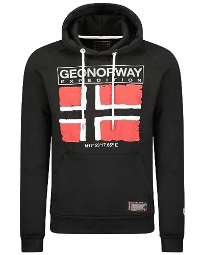 Sweatshirt Geographical Norway GAELIG - Camisola Desportiva com Capuz para Homem