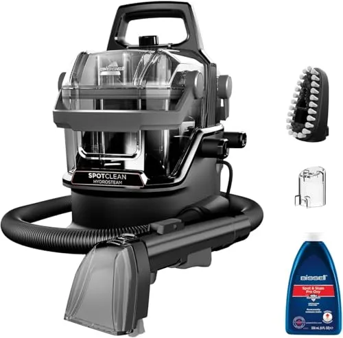 BISSELL SpotClean HydroSteam - Aspirador de Água e Vapor 1000W com Tecnologia HydroSteam