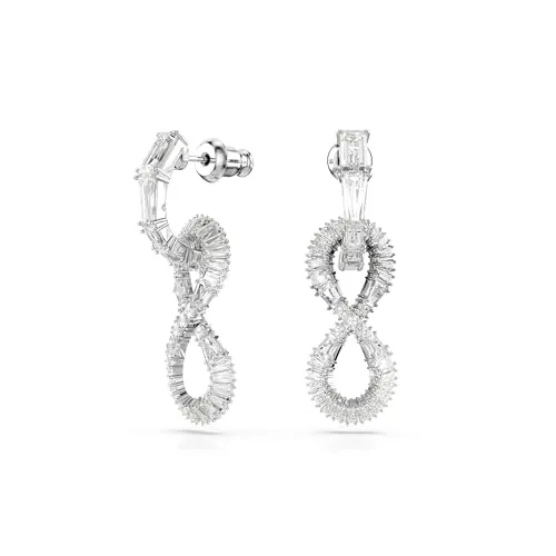 Brincos Swarovski Hyperbola - Brincos Infinito com Zircónias para Senhora