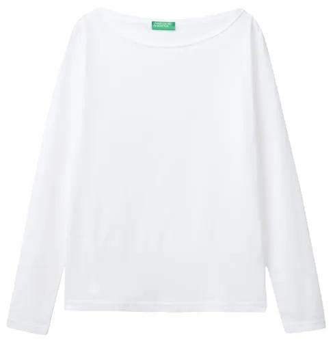 T-shirt Benetton 3096d102q Manga Comprida Senhora