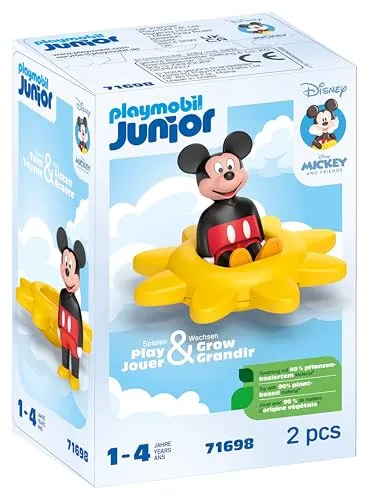 PLAYMOBIL Junior Disney Mickey Mouse - Sol Giratório com Guizo para Bebés