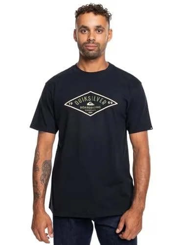 T-shirt Quiksilver QS Diamond Logo Masculina em Algodão