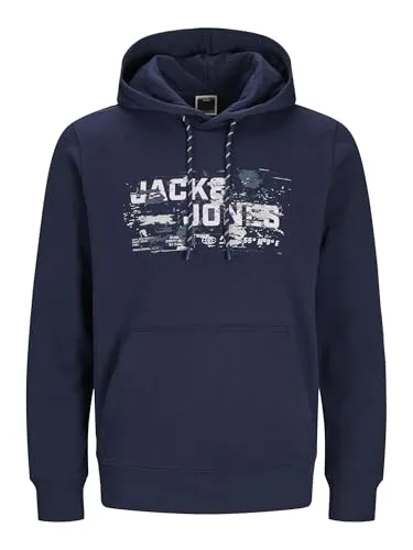 JACK & JONES Jcooutdoor Sweatshirt com Capuz e Logo para Homem