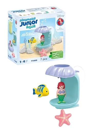 PLAYMOBIL Junior Disney - Chuva de Conchas da Ariel para Banho