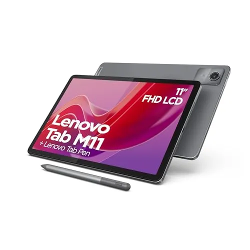 Lenovo Tab M11: Tablet com Ecrã 11" 90Hz e Caneta Incluída