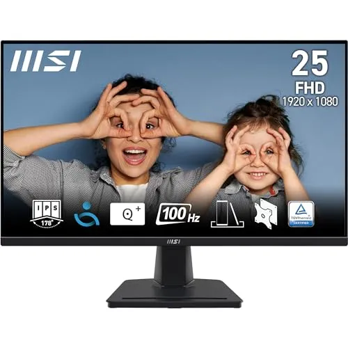 MSI Pro MP252 - Monitor IPS 24,5" Full HD 100Hz com 100% sRGB