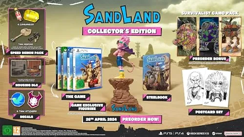 Sand Land Collector Edition - Aventura Pós-Apocalíptica do Criador de Dragon Ball