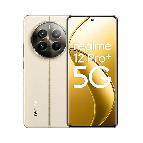 realme 12 Pro+ 5G: Telemóvel Premium com Câmara Periscópio e Ecrã Curvo 120Hz