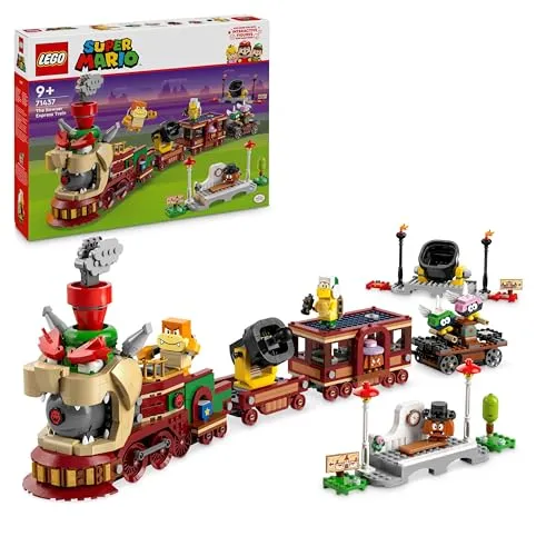 LEGO Super Mario Express Train Bowser - Conjunto de Comboio com 6 Personagens