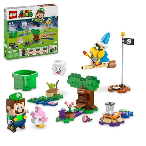 LEGO Super Mario Adventures - Set Interativo Luigi com Personagens Nintendo