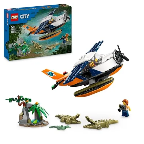 LEGO City Hidroavião dos Exploradores da Selva - Set de Aventura na Natureza