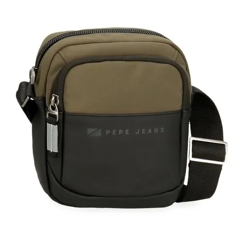 Pepe Jeans Jarvis Crossbody - Mala Unissexo Impermeável com Múltiplos Compartimentos