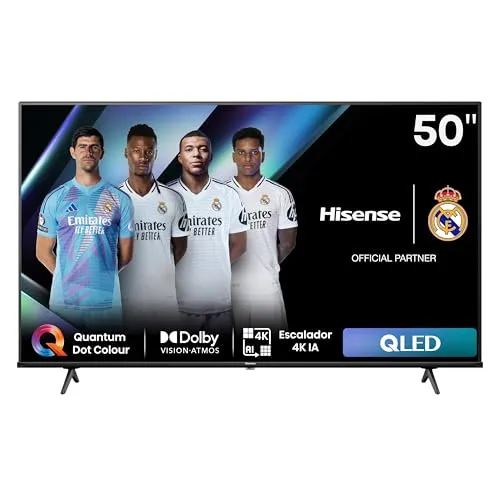 Hisense 50E7NQ QLED Smart TV 50" com Quantum Dot e Dolby Vision