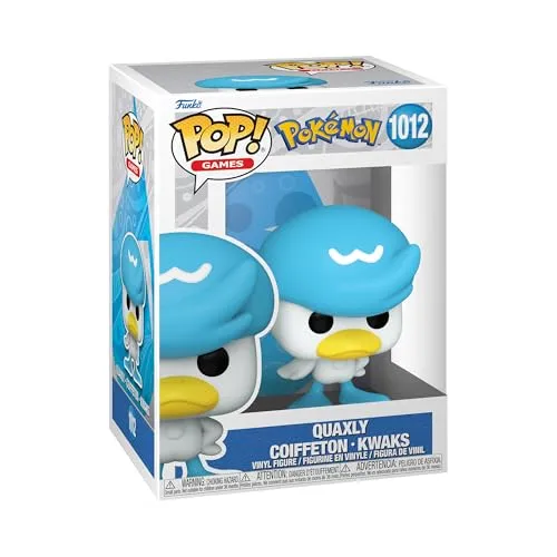 Funko Pop! Quaxly Pokemon - Figura de Vinil Colecionável 9,5cm