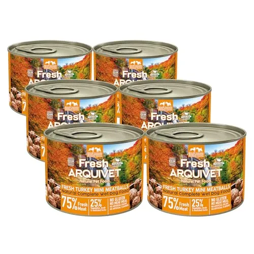 Arquivet Fresh Mini Turkey Meatballs - Almôndegas de Peru em Lata para Cães