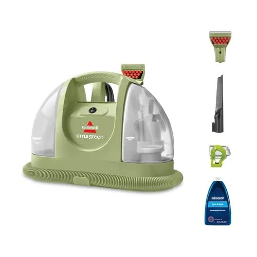 Bissell Little Green - Aspirador Portátil de Líquidos 340W para Tapetes e Estofos