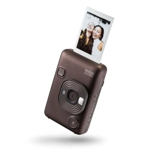 Instax Mini LiPlay - Câmara Instantânea Híbrida com Impressão Direta e Áudio QR