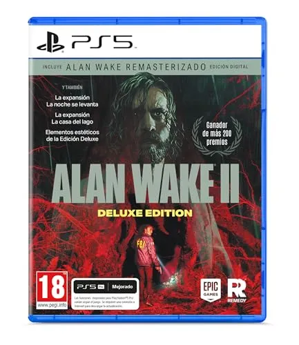 Alan Wake 2 Deluxe Edition PS5 - Jogo de Terror Psicológico