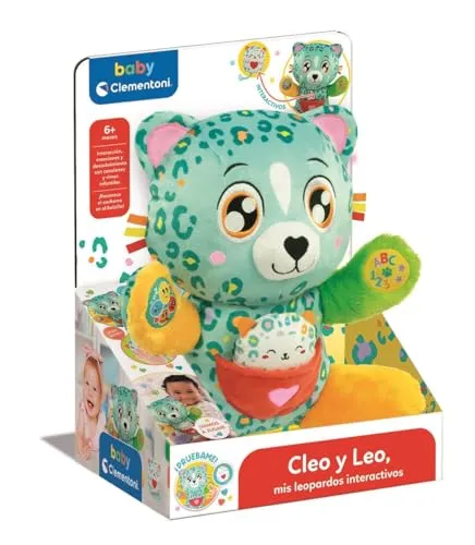 Clementoni Cleo e Leo - Leopardos Interativos Educativos para Bebés