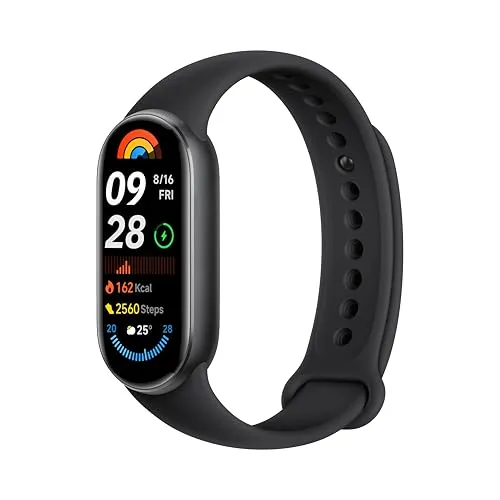 Xiaomi Smart Band 9: Pulseira de Atividade com Ecrã AMOLED 60Hz