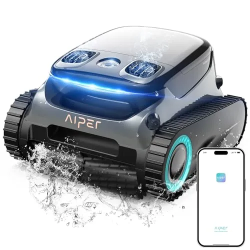 AIPER Scuba S1 Pro - Robot de Limpeza Automático para Piscinas com Tecnologia WaveLine