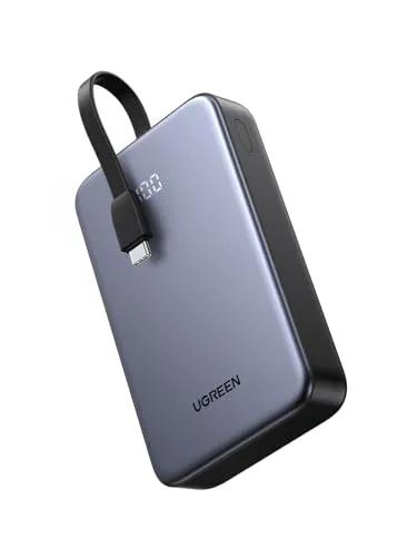 UGREEN Power Bank 20000mAh - Bateria Portátil com Carregamento Rápido 22.5W