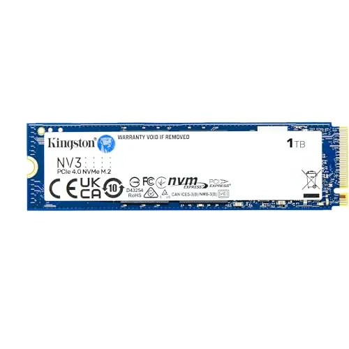 Kingston NV3 SSD NVMe PCIe 4.0 M.2 2280 1TB