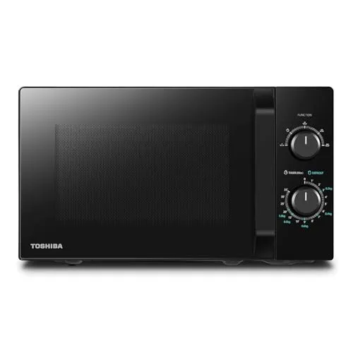 Toshiba MW2-MM20P(BK) - Micro-ondas Compacto 20L com 800W e 5 Níveis