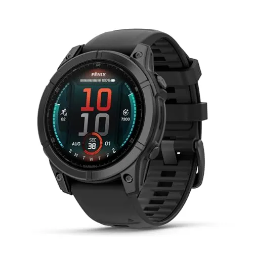 Garmin Fenix E: Relógio Inteligente com GPS e Ecrã AMOLED