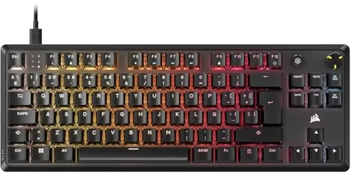 Corsair K70 Core TKL RGB - Teclado Mecânico Gaming Compacto