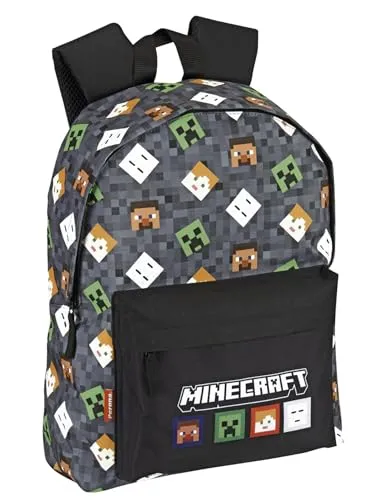 Mochila Minecraft TNT Perona Escolar Infantil