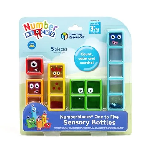 Learning Resources Numberblocks - Tubos Sensoriais Educativos 1-5