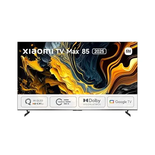 Xiaomi TV MAX 85 2025 - Smart TV Quantum Dot 85 Polegadas