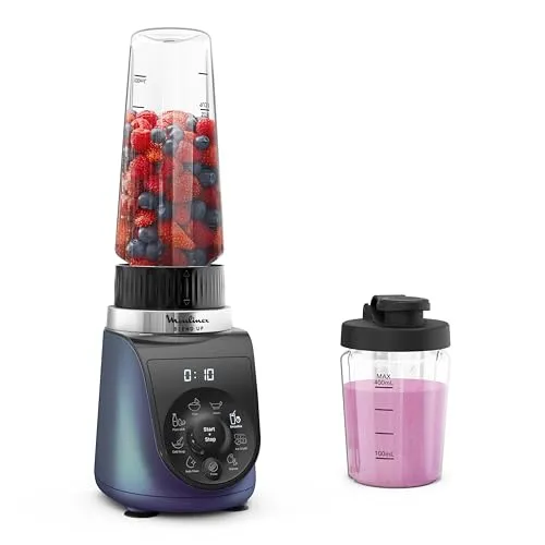 Moulinex Blend Up - Liquidificadora Pessoal 1000W com 8 Programas Automáticos