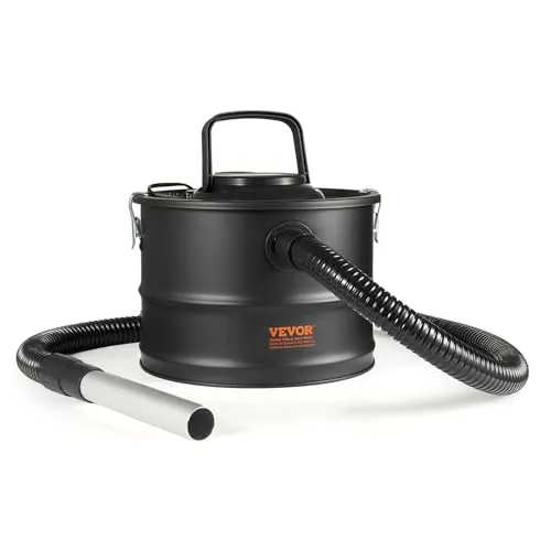 VEVOR Aspirador de Cinzas 1200W com Filtro HEPA - 15L de Capacidade