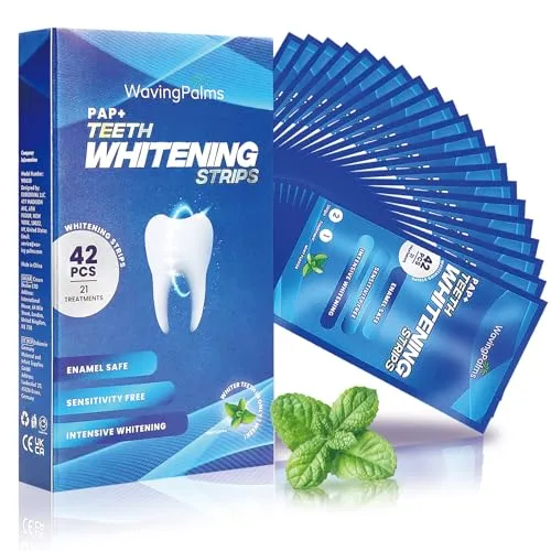 Whitening Strips - Tiras Branqueadoras Dentais Profissionais 42 Unidades