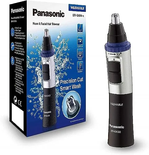 Panasonic ER-GN30-K503 Aparador de Pelos Nariz e Orelhas com Lâminas Rotativas