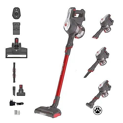 Hoover H-FREE 100 PETS SPECIAL HF122GPT - Aspirador Vertical Sem Fios com 40min Autonomia