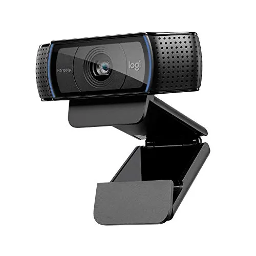 Logitech C920 HD Pro Webcam - Câmara Full HD 1080p para Videochamadas