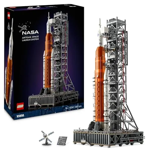 LEGO Icons NASA Artemis - Sistema de Lançamento Espacial com Cápsula Orion 10341