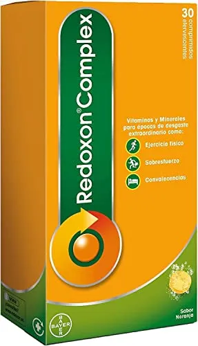 Redoxon Complex - Suplemento Vitamínico Efervescente Sabor Laranja 30 Comprimidos