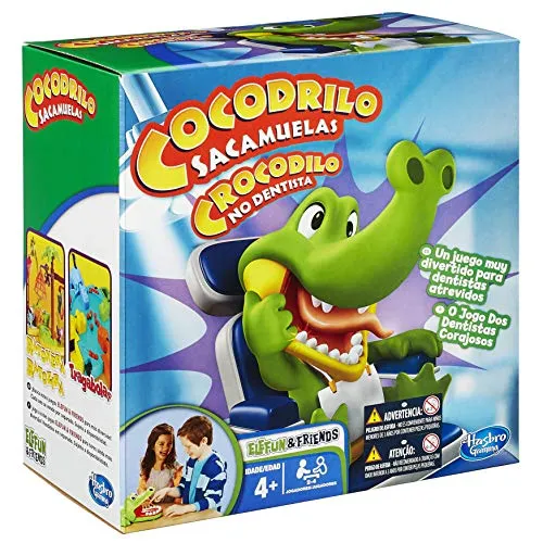 Crocodile Dentist Hasbro - Jogo do Dentista do Crocodilo