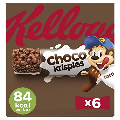 Kellogg's Choco Krispies - Barras de Cacau e Leite 6x20g