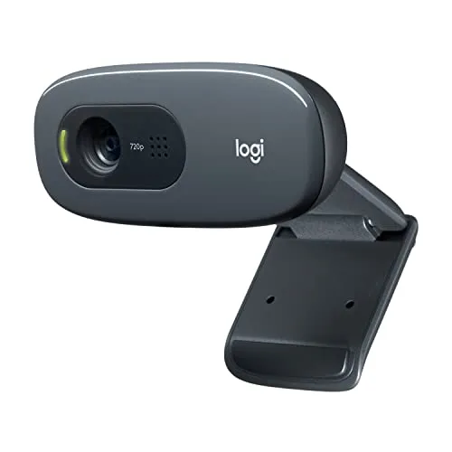 Logitech C270 Webcam HD 720p com Microfone Integrado