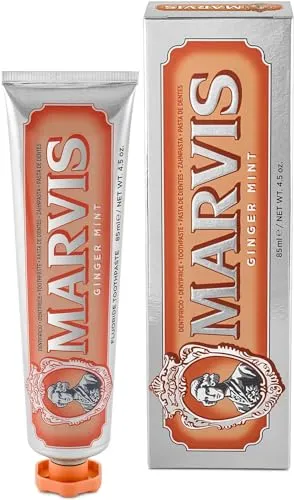 Marvis Ginger Mint - Pasta de Dentes com Gengibre e Hortelã 85ml