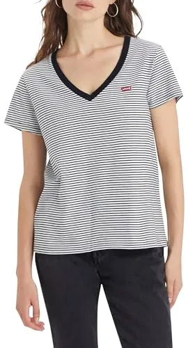 T-shirt Levi's Perfect V-Neck Feminina - Decote em V Casual