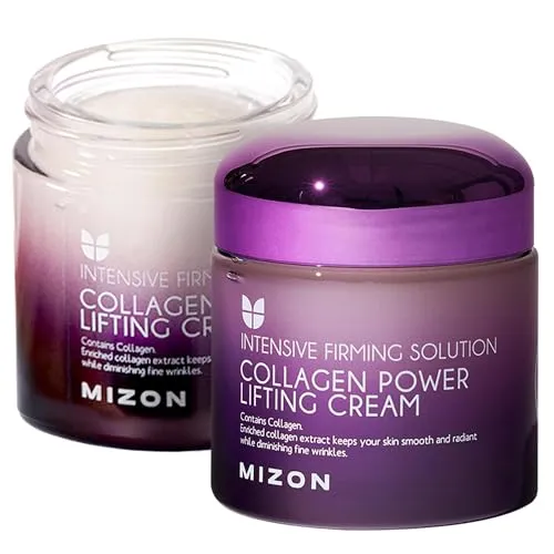 Mizon Collagen Power Lifting Cream - Creme Facial Anti-idade com Colagénio Marinho